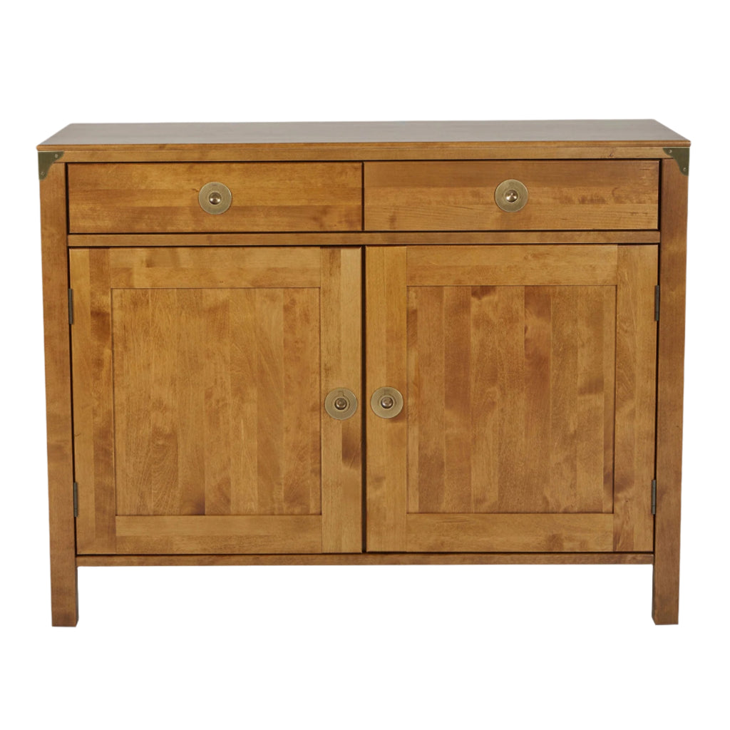LAURA ASHLEY Balmoral 2-Door 2-Drawer Honey Sideboard 110 x 85 x 45 cm