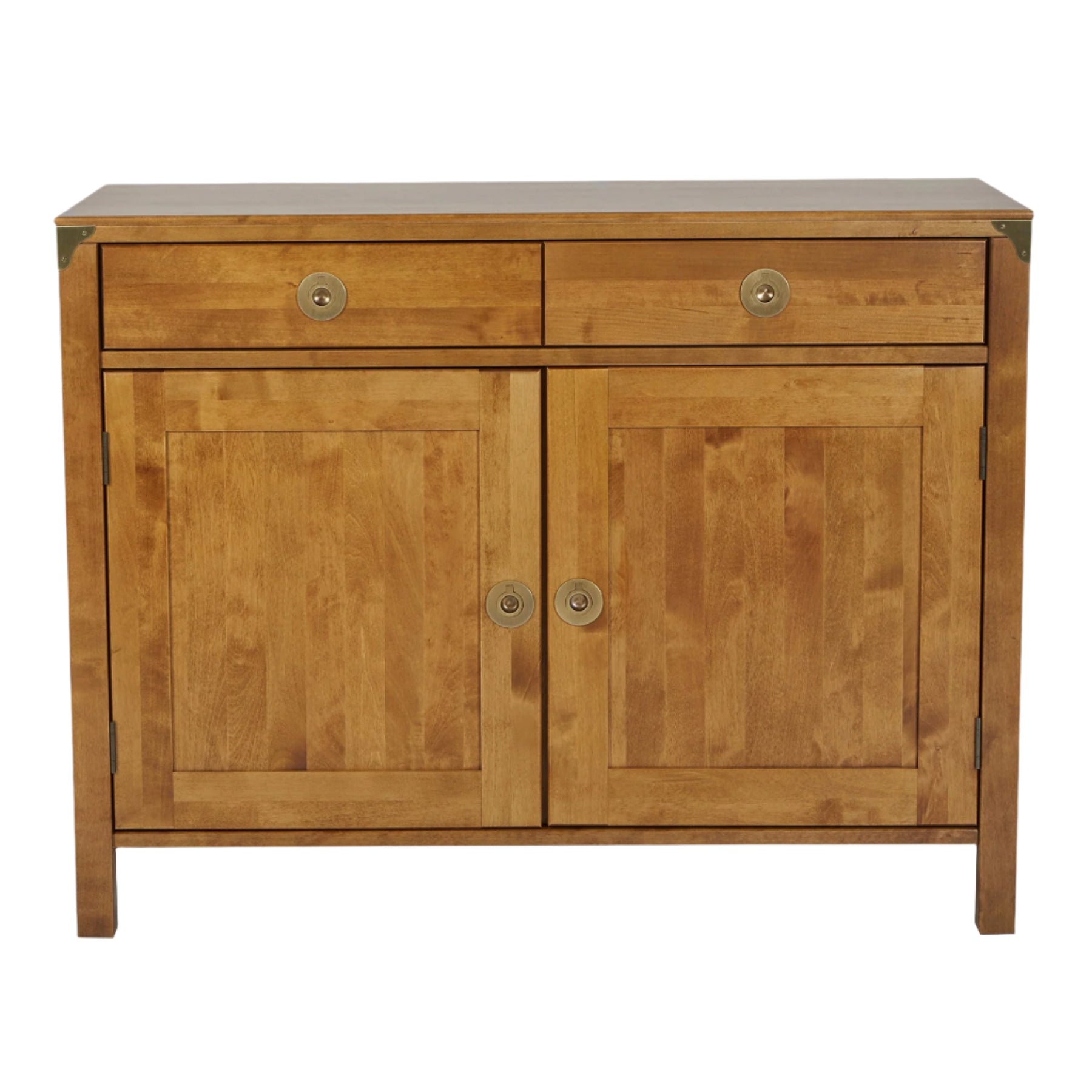 LAURA ASHLEY Balmoral 2-Door 2-Drawer Honey Sideboard 110 x 85 x 45 cm