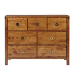 LAURA ASHLEY Balmoral 7-Drawer Honey Chest of Drawers in Birch 1