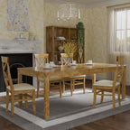 LAURA ASHLEY Balmoral Honey Extending Dining Table in Birch