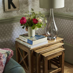 LAURA ASHLEY Balmoral Nest of 3 Tables, Honey, in Birch