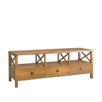 LAURA ASHLEY Balmoral Wide Honey TV Unit in Birch