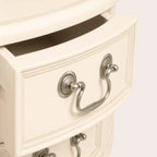 LAURA ASHLEY Clifton Ivory 5-Drawer Dressing Table & Stool in Solid Wood, 125 x 77 x 42 cm (Copy)