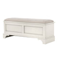 LAURA ASHLEY Clifton Solid Wood Blanket Box in Dove Grey 1