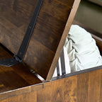 LAURA ASHLEY Garrat | 12-Drawer Coffee Table | Dark Chestnut | Birch