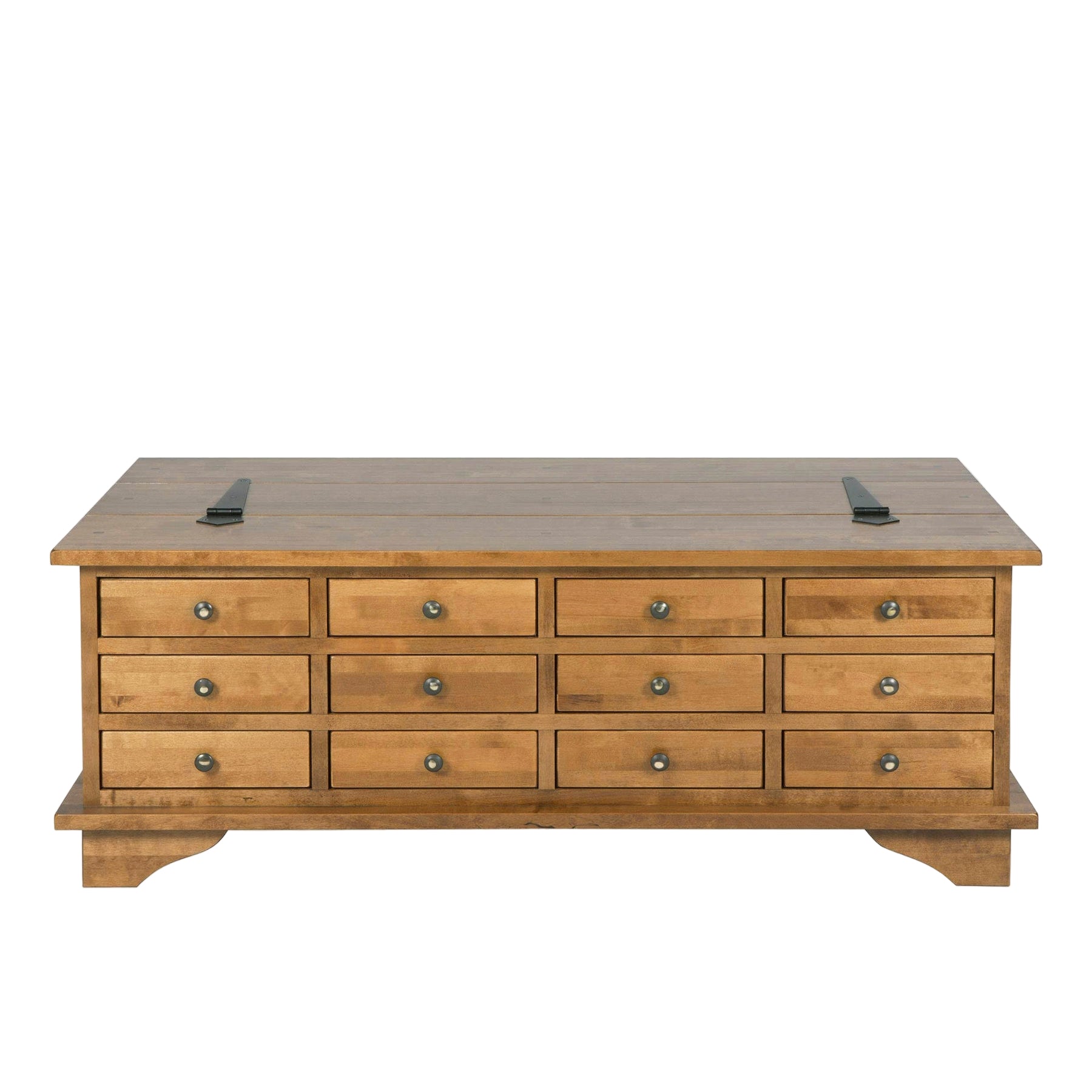 LAURA ASHLEY Garrat | 12-Drawer Coffee Table | Honey | Birch