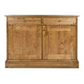 LAURA ASHLEY Garrat 2-Door 2-Drawer Honey Sideboard in Solid Birch
