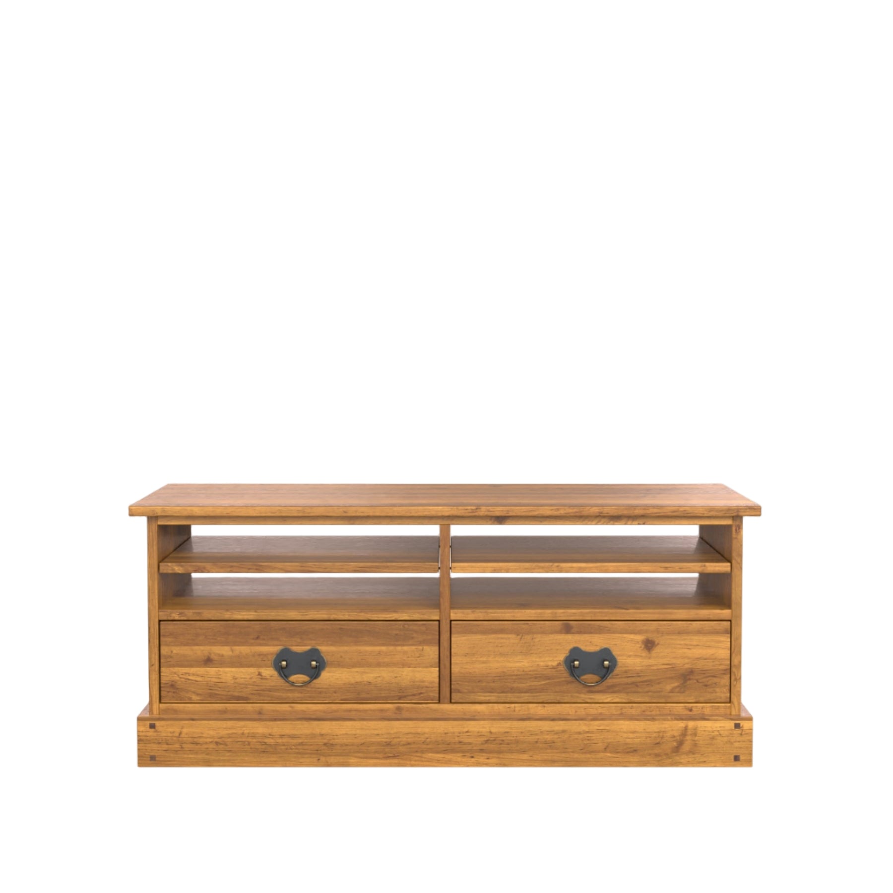 LAURA ASHLEY Garrat | 2-Drawer Oak TV Unit | Honey