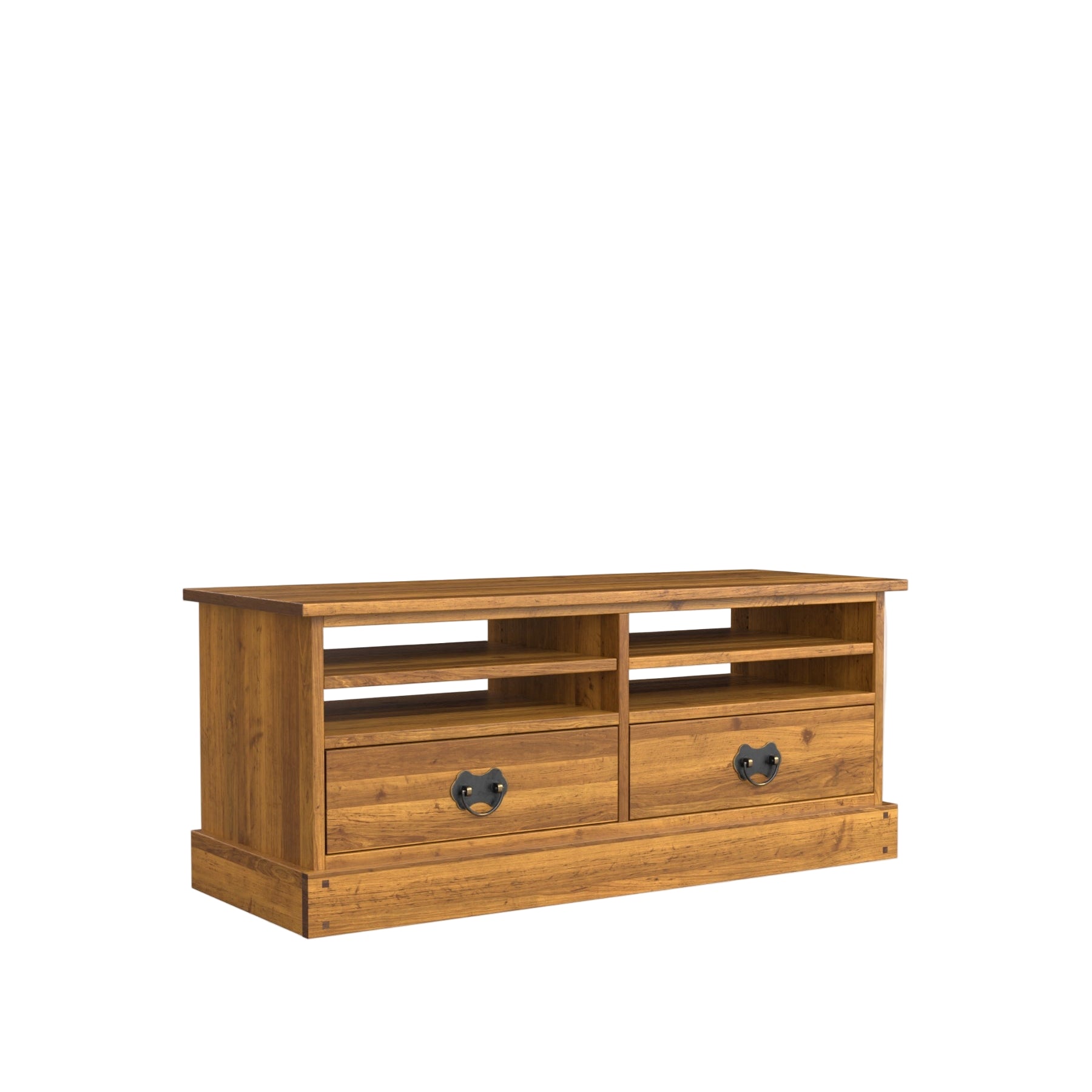 LAURA ASHLEY Garrat | 2-Drawer Oak TV Unit | Honey