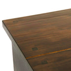 LAURA ASHLEY Garrat | 2-Drawer TV Unit | Dark Chestnut | Birch