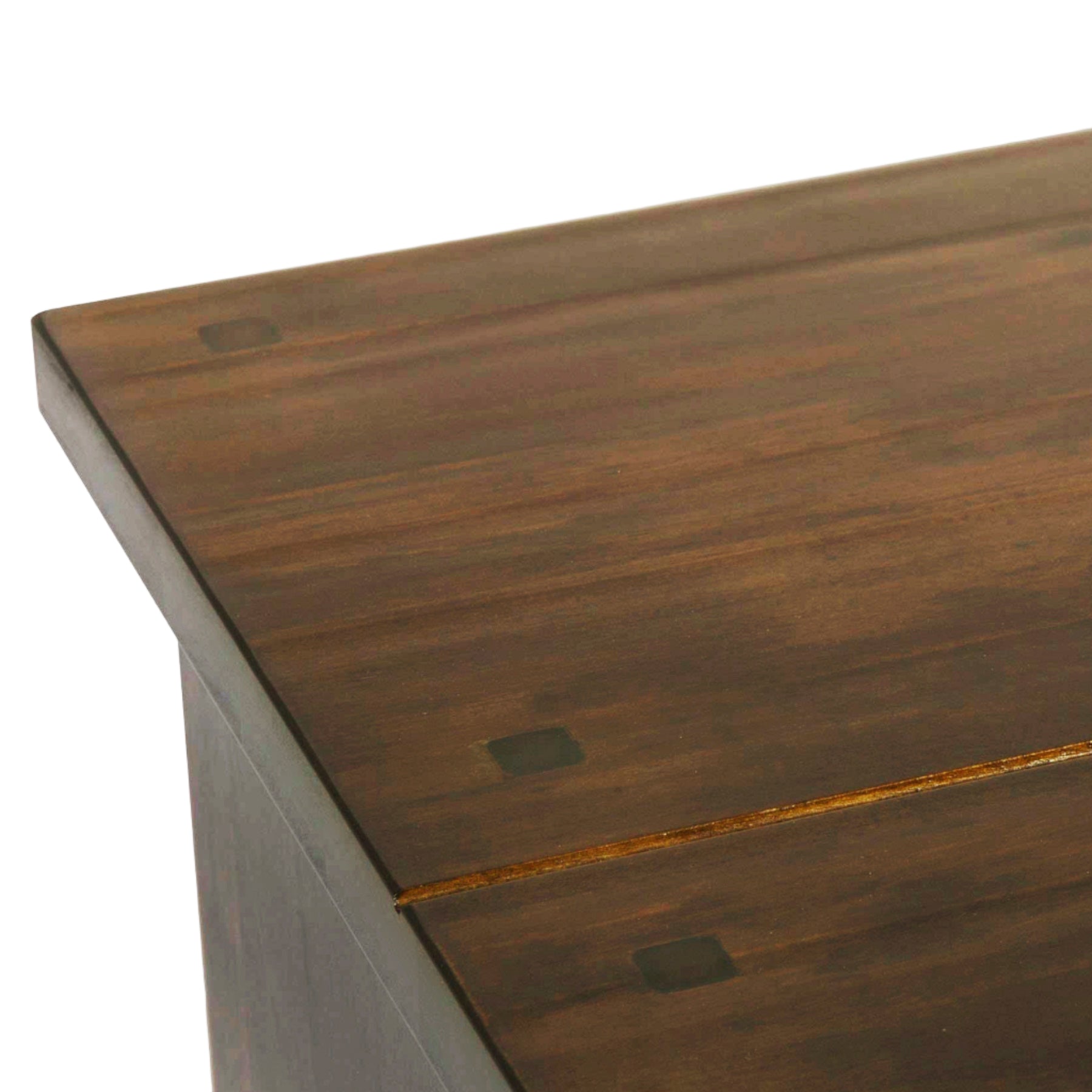 LAURA ASHLEY Garrat | 2-Drawer TV Unit | Dark Chestnut | Birch