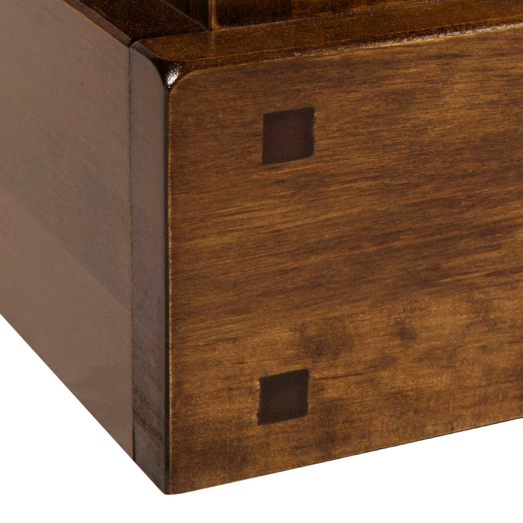 LAURA ASHLEY Garrat | 2+3-Drawer Chest of Drawers | Dark Chestnut | Birch