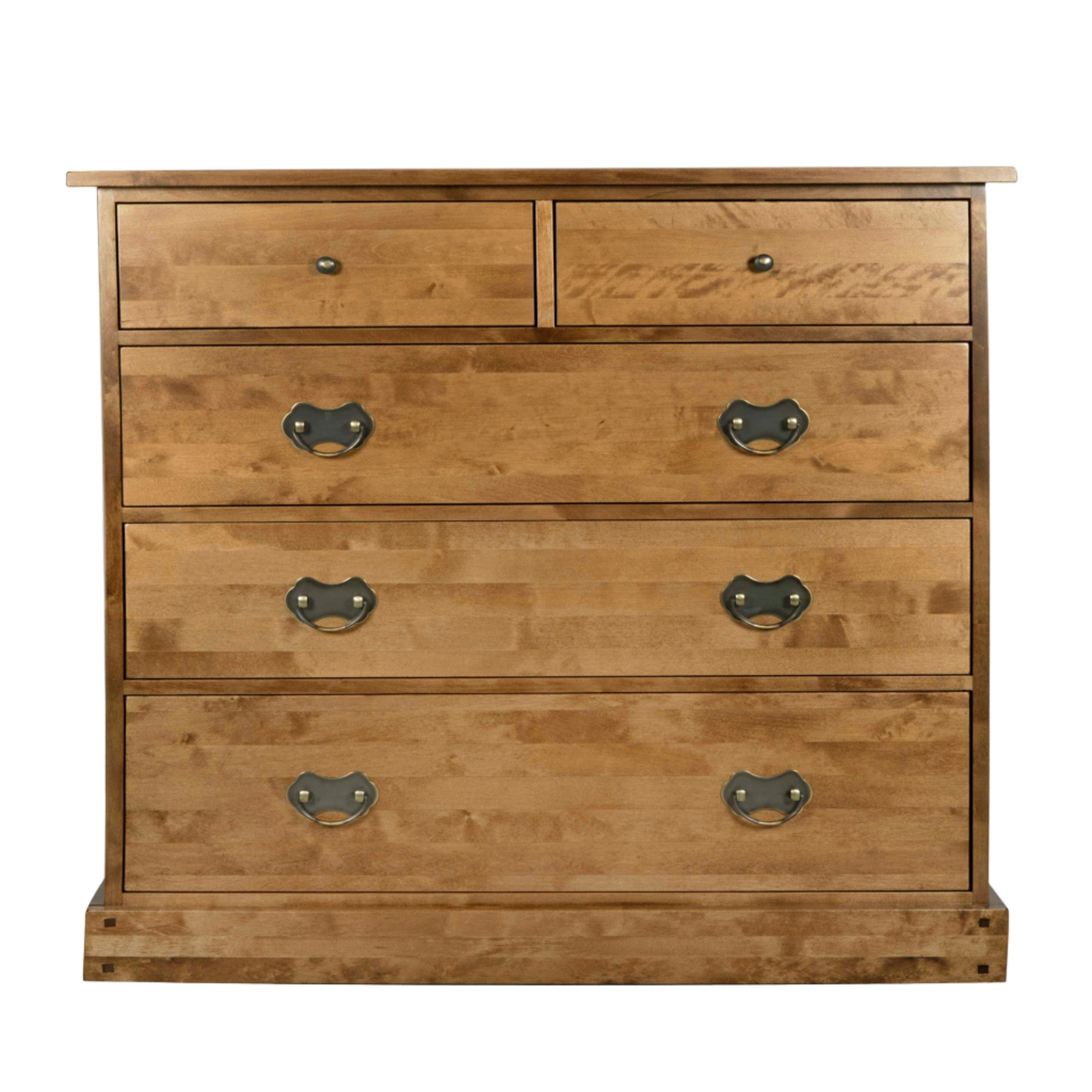 LAURA ASHLEY Garrat | 2+3-Drawer Chest of Drawers | Honey | Birch