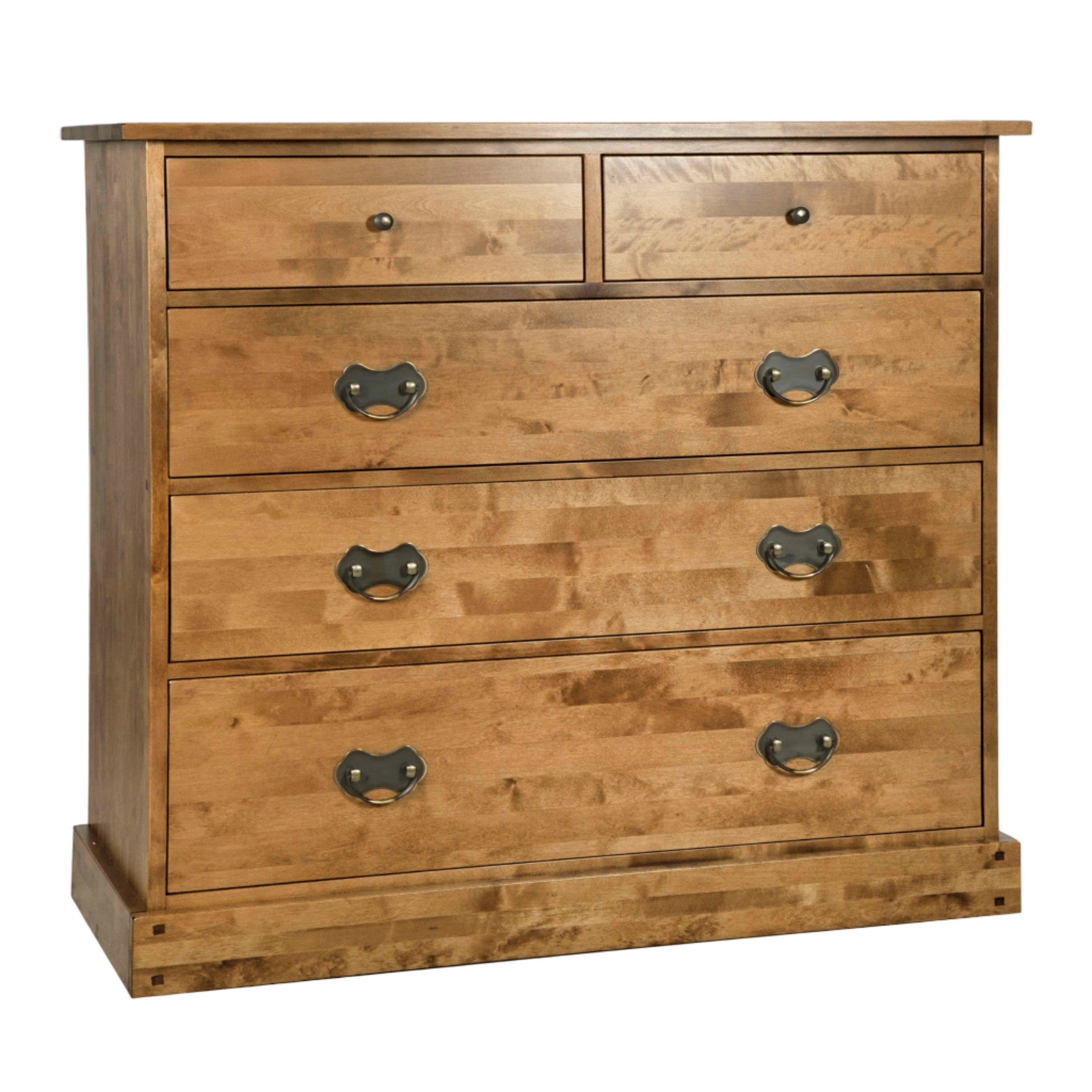 LAURA ASHLEY Garrat | 2+3-Drawer Chest of Drawers | Honey | Birch