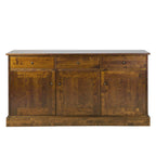 LAURA ASHLEY Garrat | 3-Door 3-Drawer Sideboard | Dark Chestnut | Birch