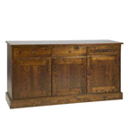 LAURA ASHLEY Garrat | 3-Door 3-Drawer Sideboard | Dark Chestnut | Birch
