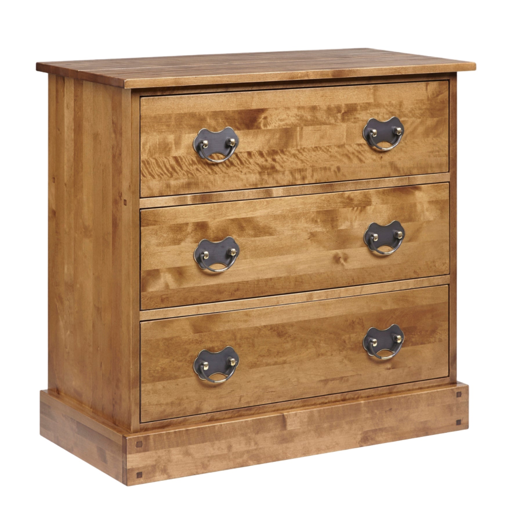 LAURA ASHLEY Garrat | 3-Drawer Chest of Drawers | Honey | Birch