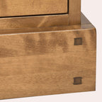 LAURA ASHLEY Garrat | 3-Drawer Chest of Drawers | Honey | Birch