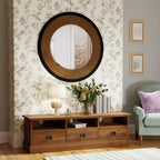 LAURA ASHLEY Garrat | 3-Drawer Wide TV Unit | Honey | Birch
