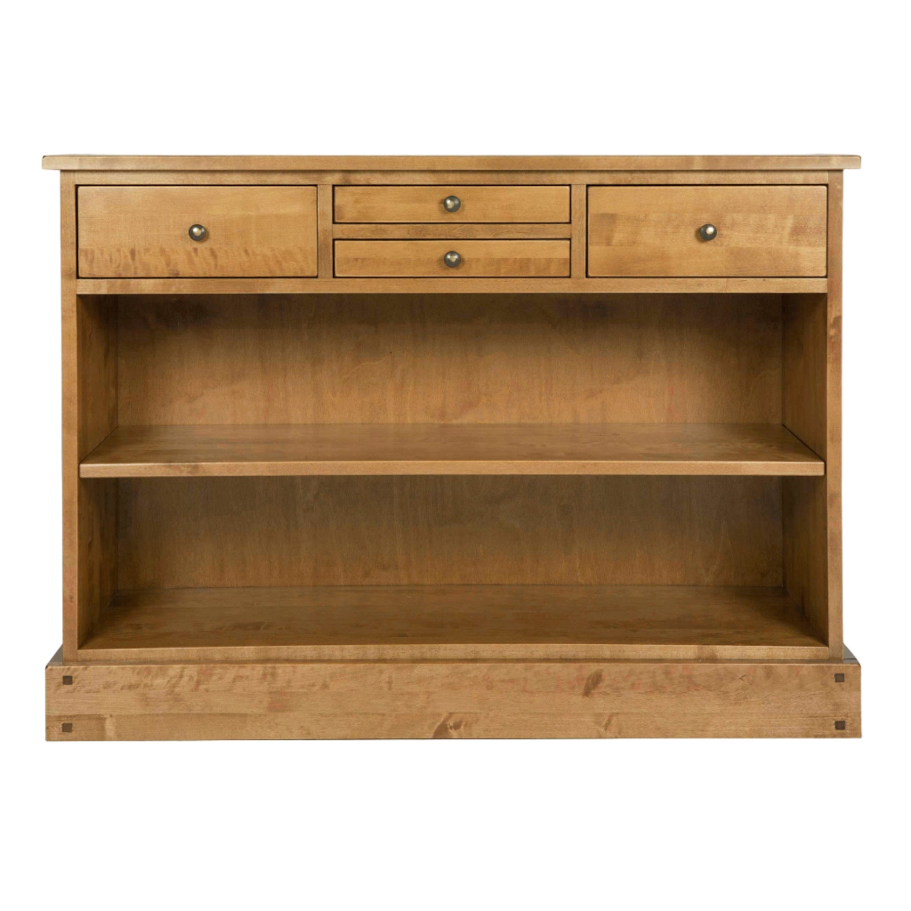 LAURA ASHLEY Garrat | 4-Drawer Console Table | Honey | Birch