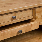 LAURA ASHLEY Garrat | 4-Drawer Console Table | Honey | Birch