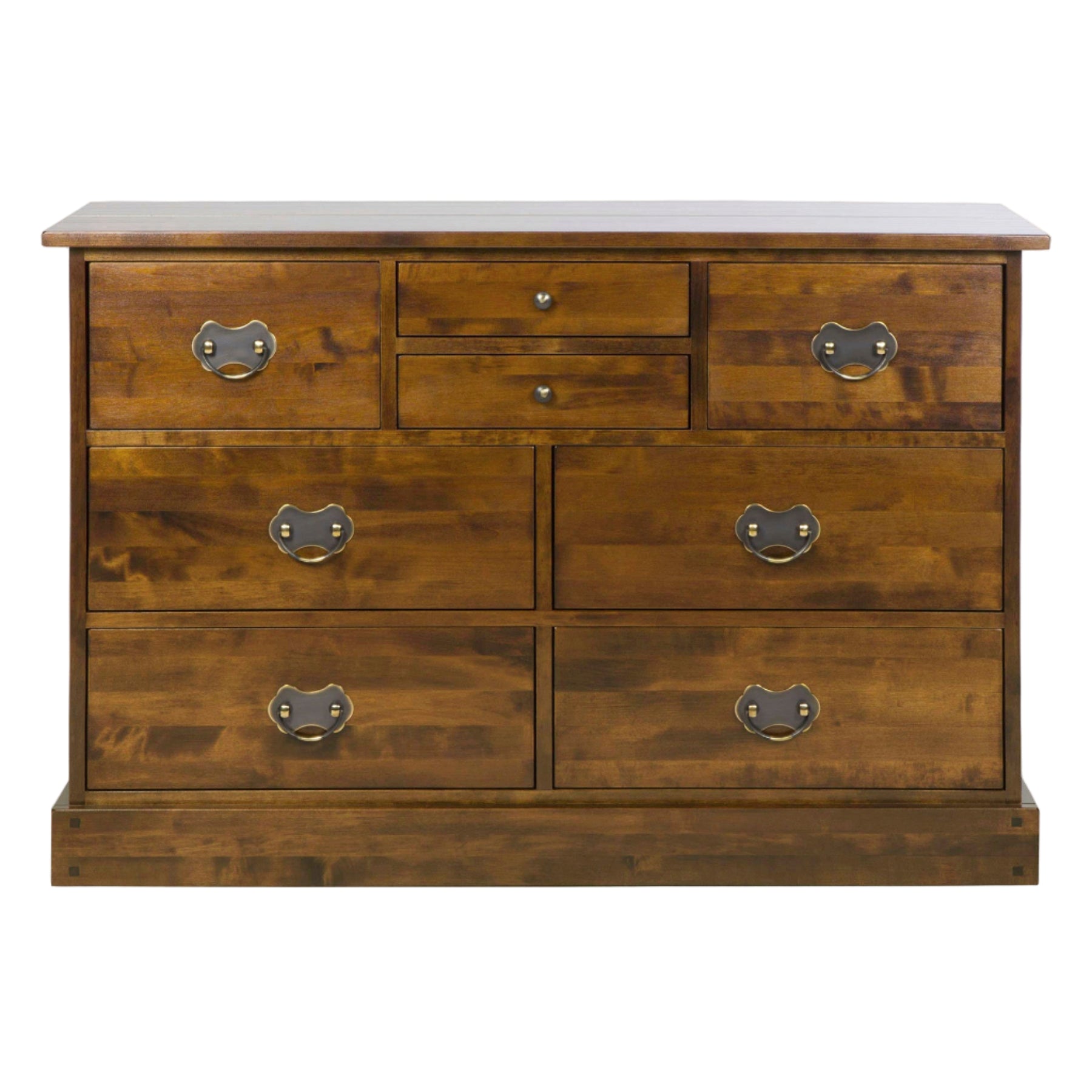 LAURA ASHLEY Garrat | 4+4 Drawer Chest of Drawers | Dark Chestnut | Birch
