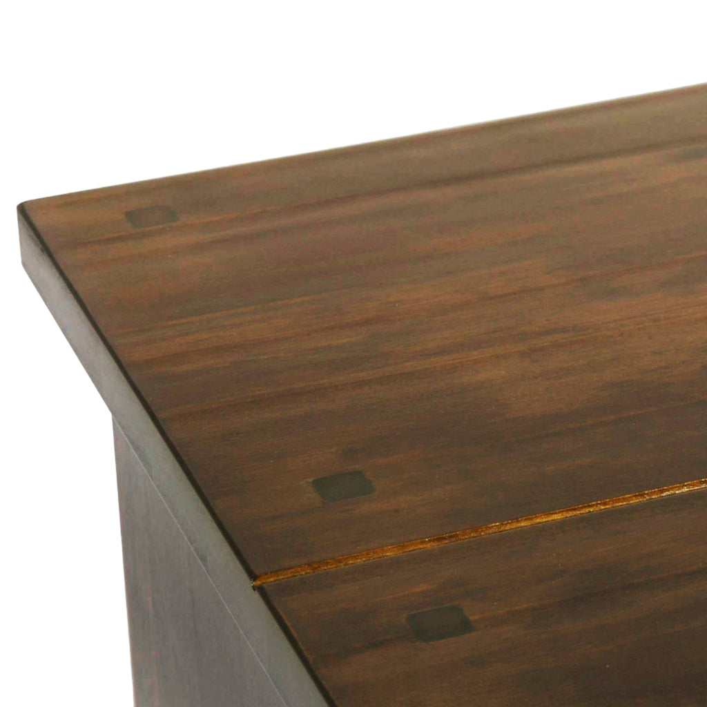 LAURA ASHLEY Garrat | 4+4 Drawer Chest of Drawers | Dark Chestnut | Birch
