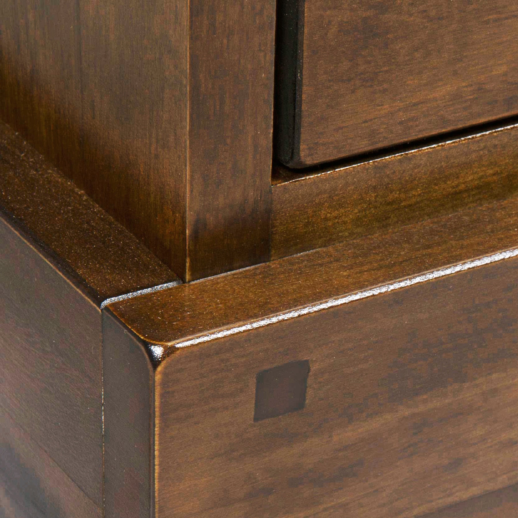 LAURA ASHLEY Garrat | 4+4 Drawer Chest of Drawers | Dark Chestnut | Birch