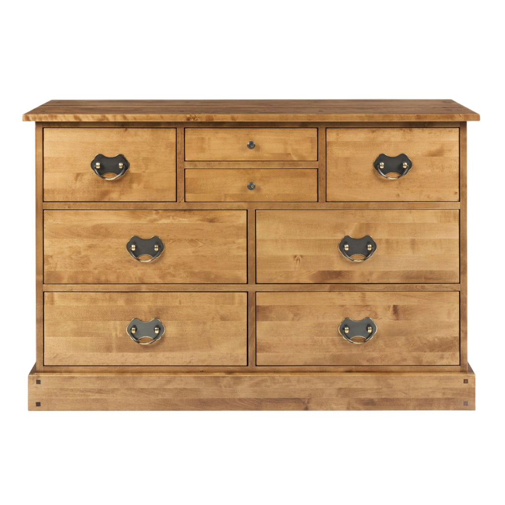 LAURA ASHLEY Garrat | 4+4 Drawer Chest of Drawers | Honey | Birch