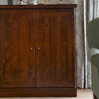 LAURA ASHLEY Garrat | Drinks Cabinet | Dark Chestnut | Birch