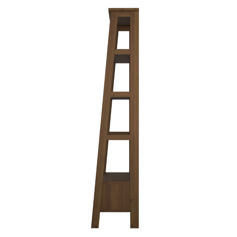 LAURA ASHLEY Garrat | Ladder Shelving Unit | Dark Chestnut | Birch