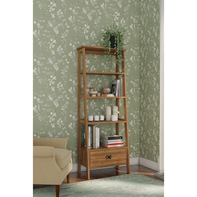 LAURA ASHLEY Garrat | Ladder Shelving Unit | Honey | Birch