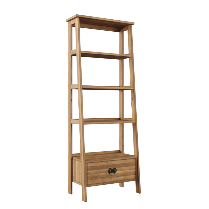 LAURA ASHLEY Garrat | Ladder Shelving Unit | Honey | Birch