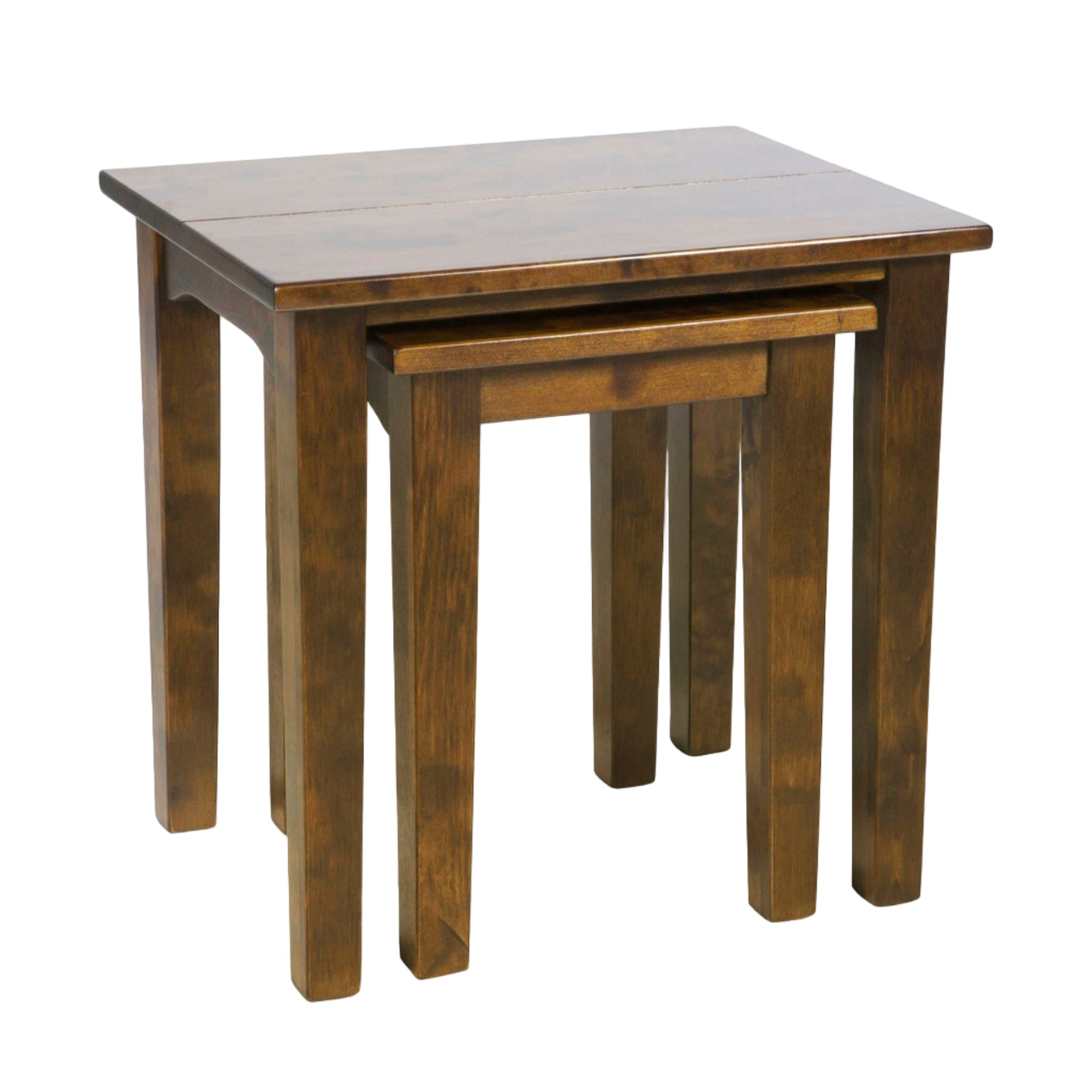 LAURA ASHLEY Garrat | Nest of 2 Tables | Dark Chestnut | Birch
