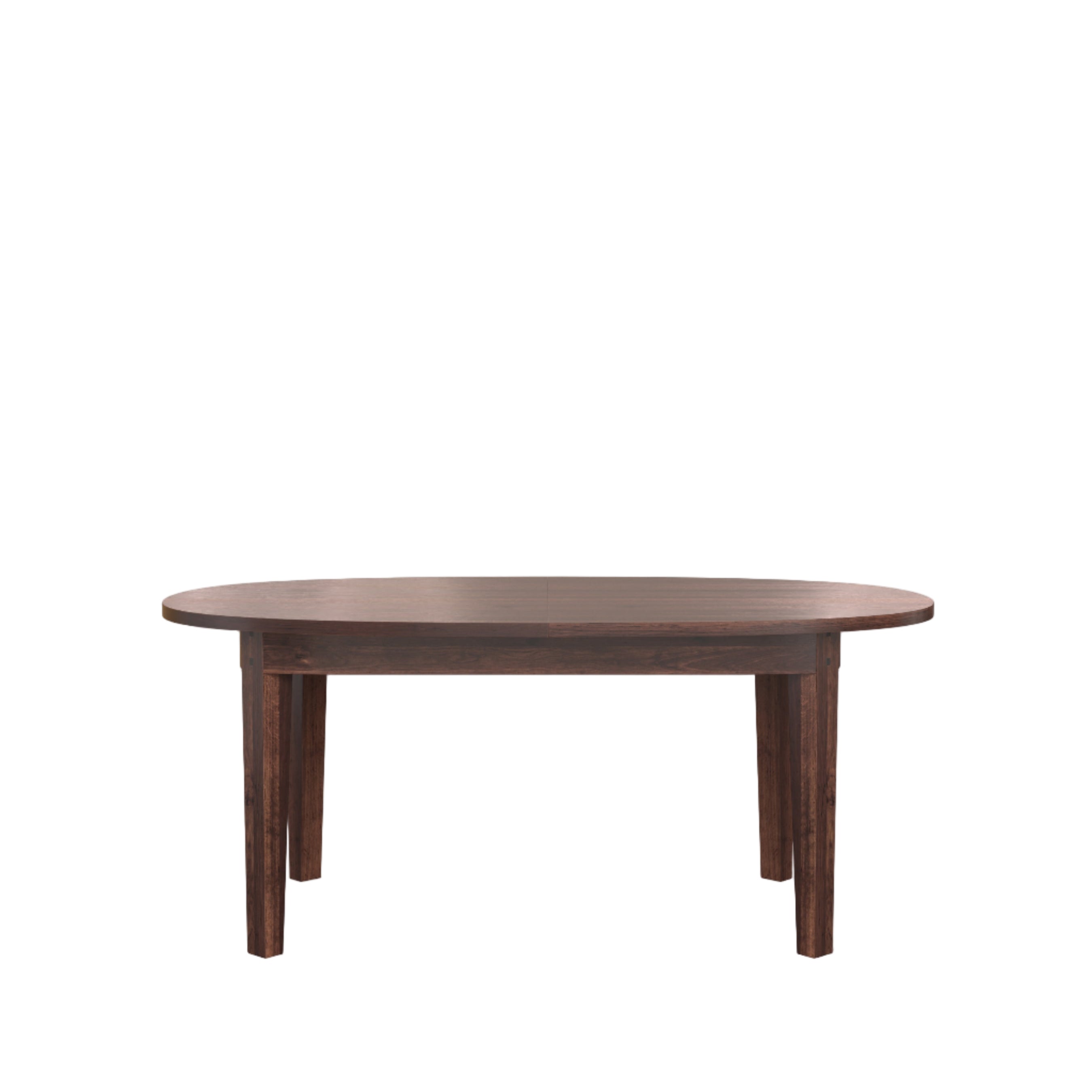 LAURA ASHLEY Garrat | Oval Extending Dining Table | Dark Chestnut | Birch