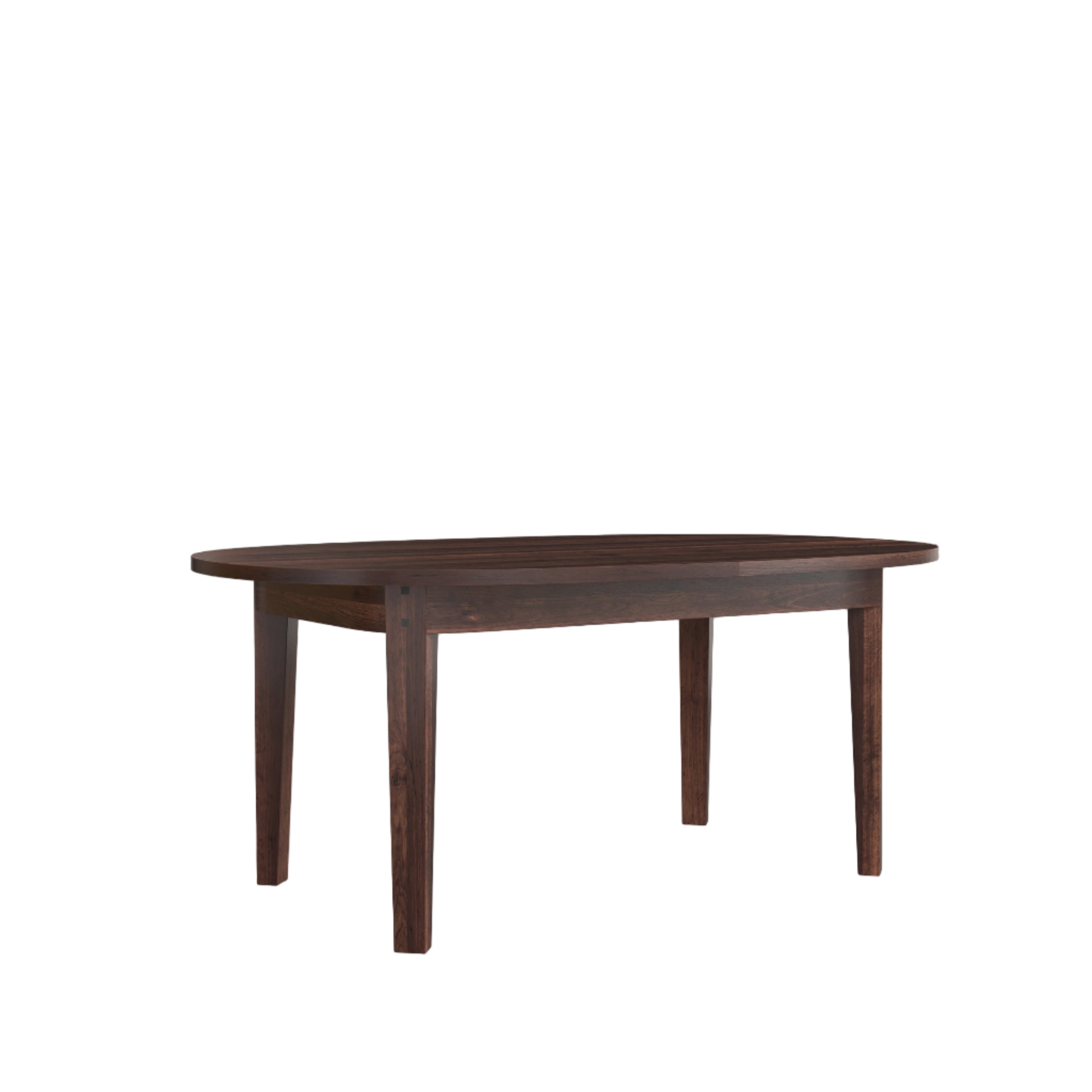 LAURA ASHLEY Garrat | Oval Extending Dining Table | Dark Chestnut | Birch