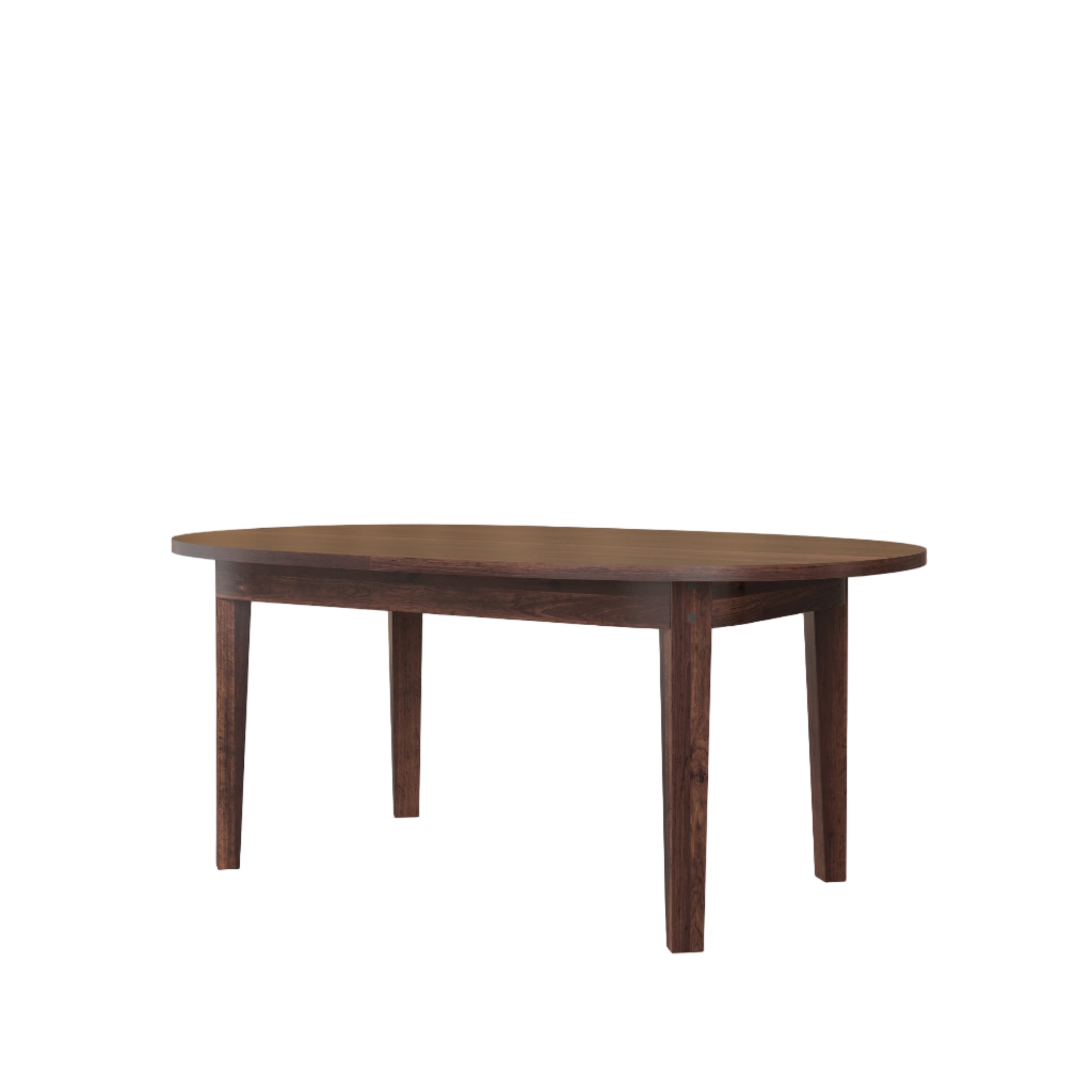 LAURA ASHLEY Garrat | Oval Extending Dining Table | Dark Chestnut | Birch