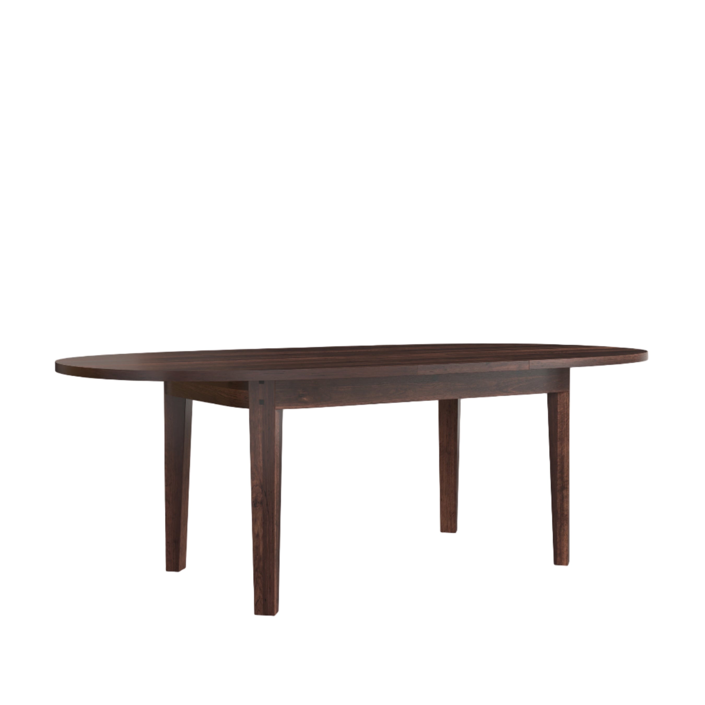LAURA ASHLEY Garrat | Oval Extending Dining Table | Dark Chestnut | Birch