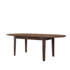 LAURA ASHLEY Garrat | Oval Extending Dining Table | Dark Chestnut | Birch
