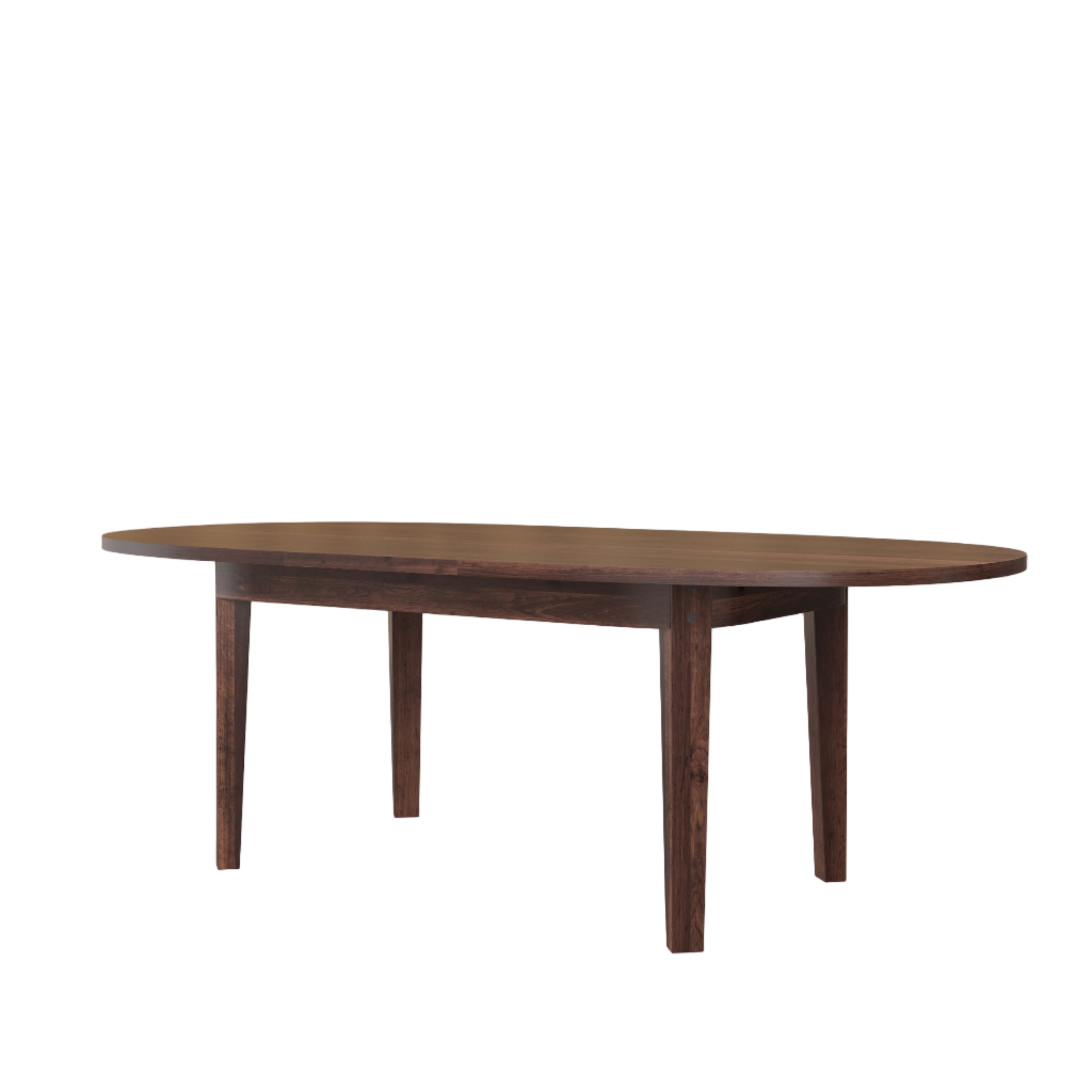LAURA ASHLEY Garrat | Oval Extending Dining Table | Dark Chestnut | Birch