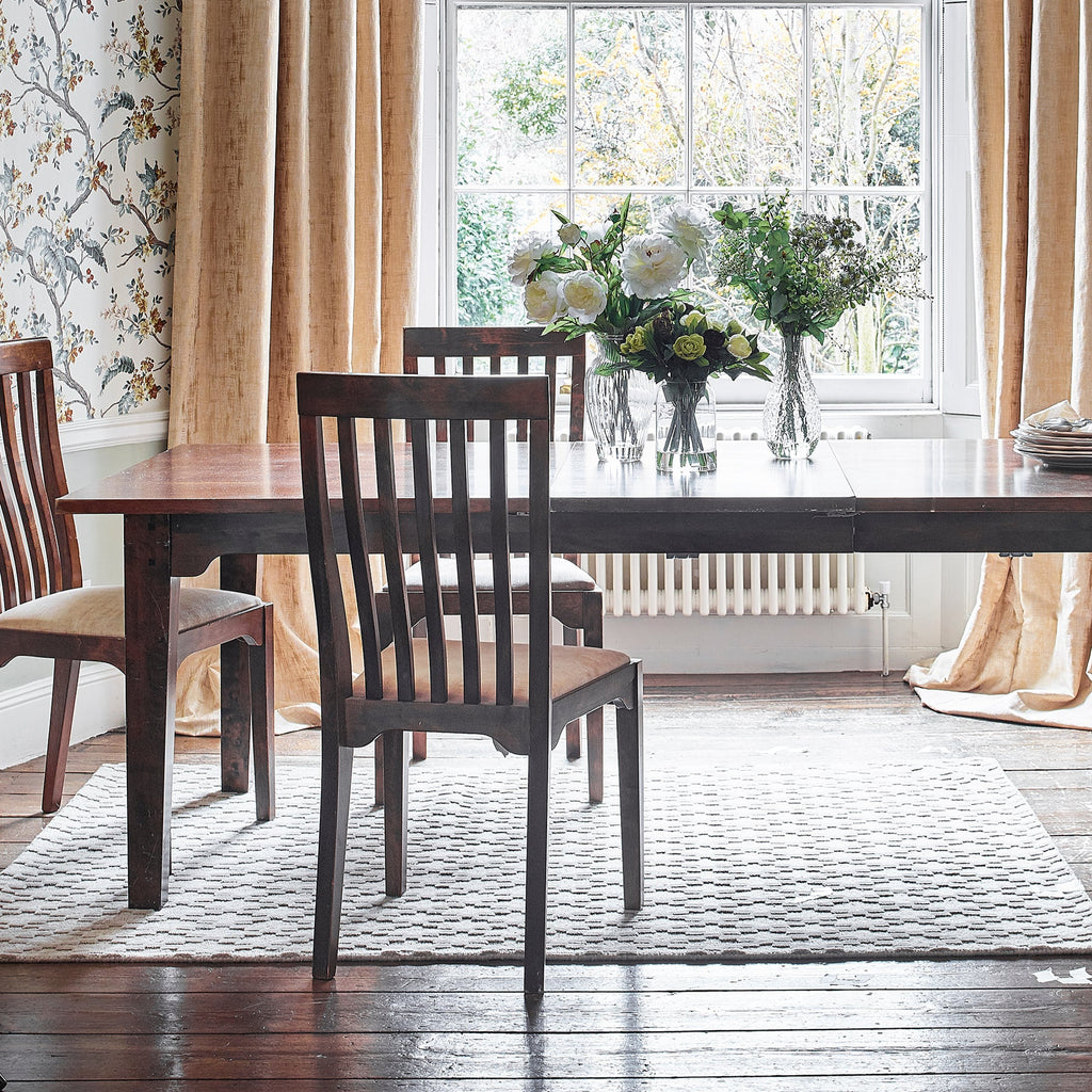 LAURA ASHLEY Garrat | Pair of Dining Chairs | Dark Chestnut | Birch