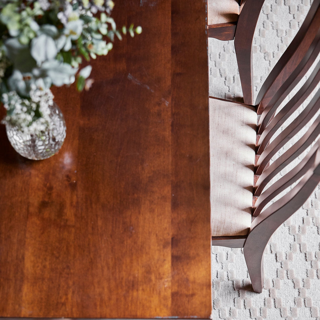 LAURA ASHLEY Garrat | Pair of Dining Chairs | Dark Chestnut | Birch