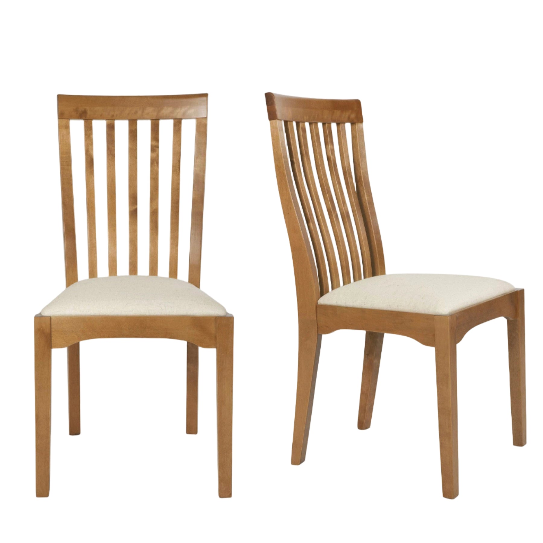 LAURA ASHLEY Garrat | Pair of Dining Chairs | Honey | Birch