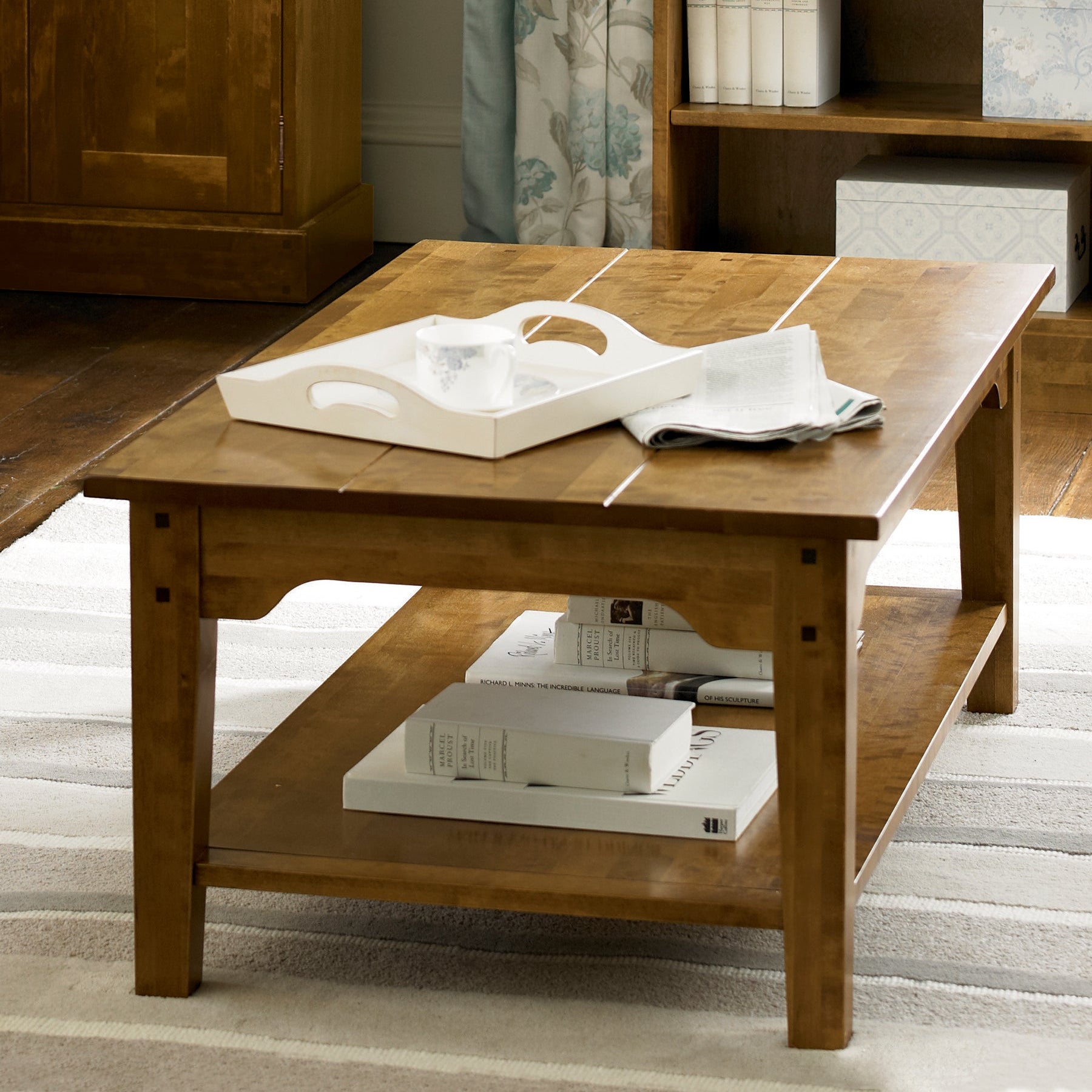 LAURA ASHLEY Garrat | Rectangular Coffee Table | Honey | Birch