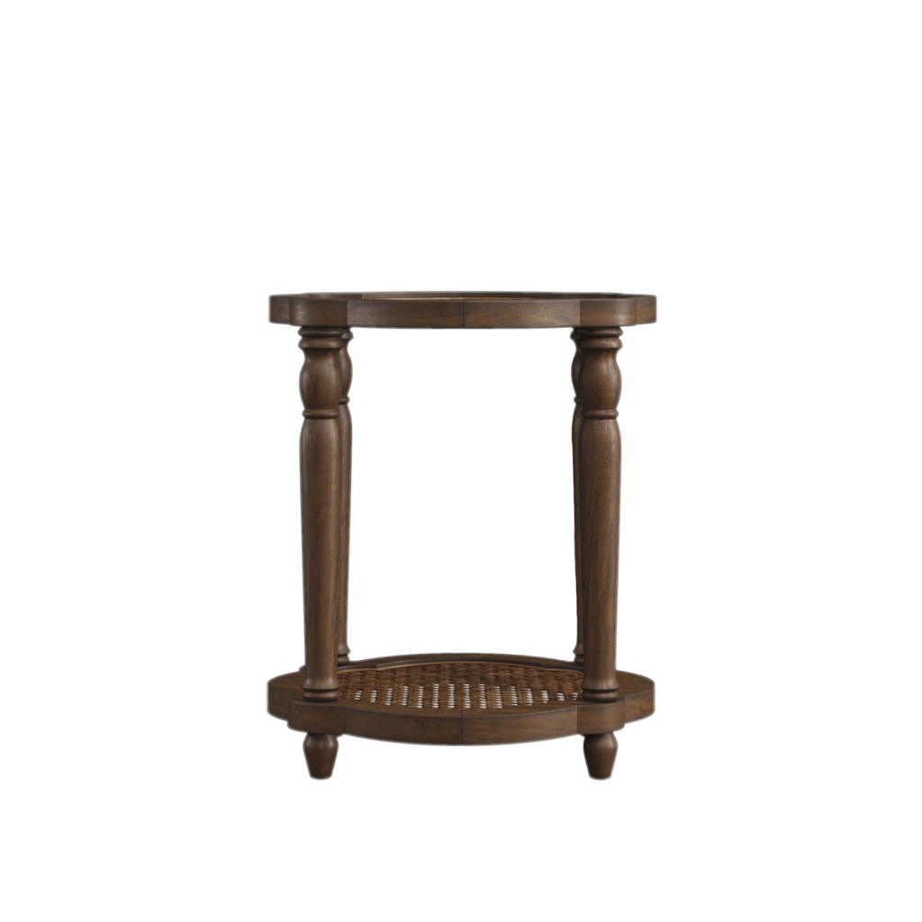 LAURA ASHLEY Penmark | Side Table | Walnut Finish