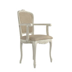 LAURA ASHLEY Provençale Carver Chair in Laura Ashley "Linen Plain" fabric, Ivory 7
