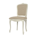 LAURA ASHLEY Provençale Pair of Dining Chairs in Laura Ashley "Linen Plain" Fabric, Ivory 7
