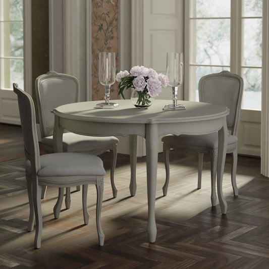 LAURA ASHLEY Provençale Round Dining Table, Dove Grey 2