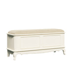 LAURA ASHLEY Provençale Solid Wood Blanket Box in Ivory 3