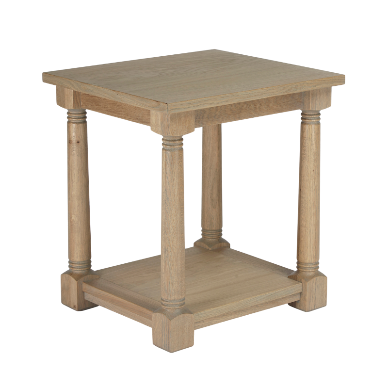 LAURA ASHLEY Wellington | Side Table | Oak